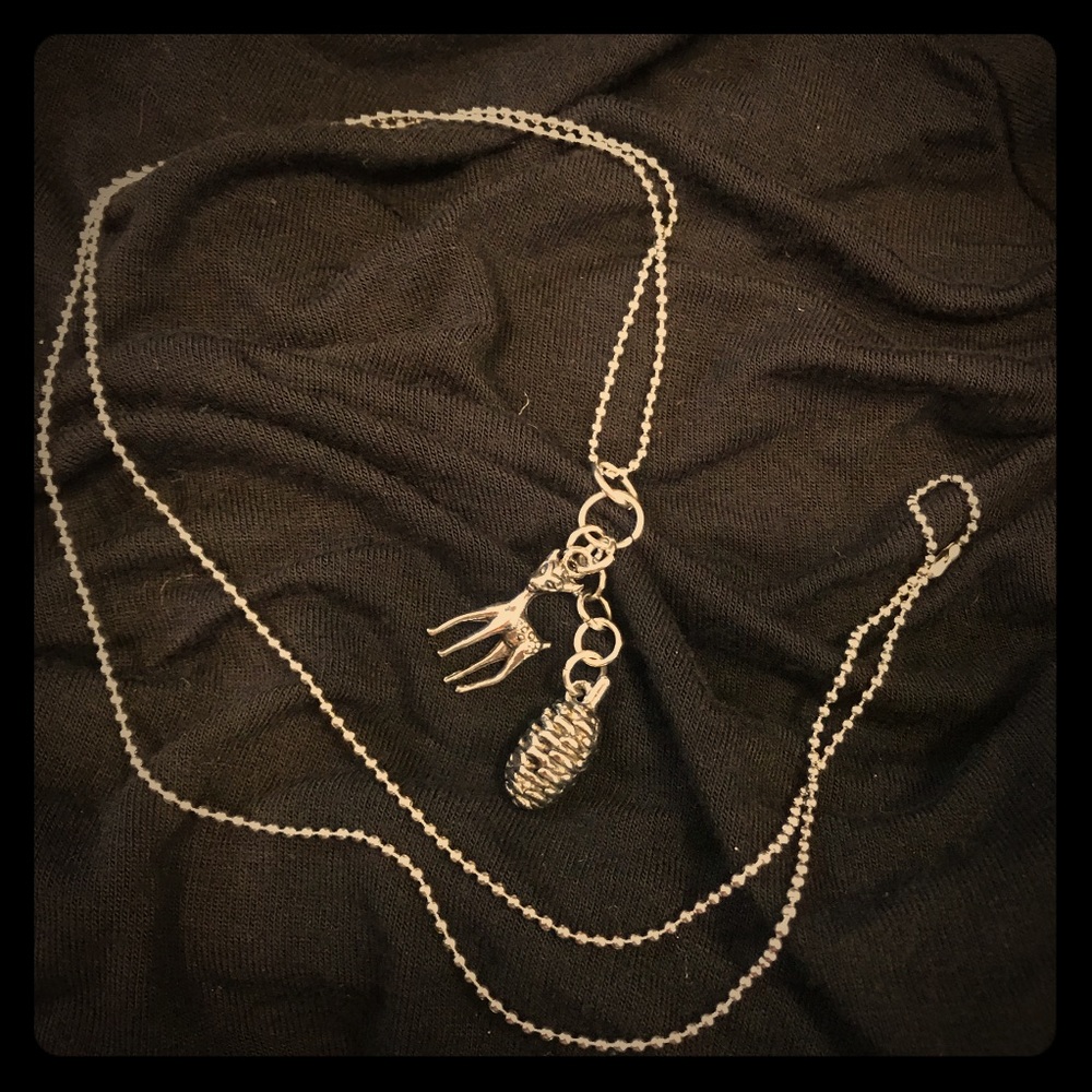 Woodland Love charm necklace